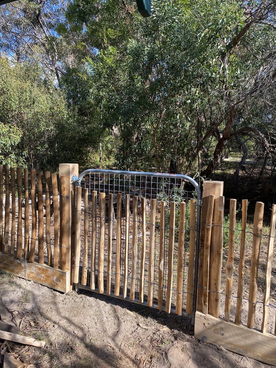 Wattle and wire